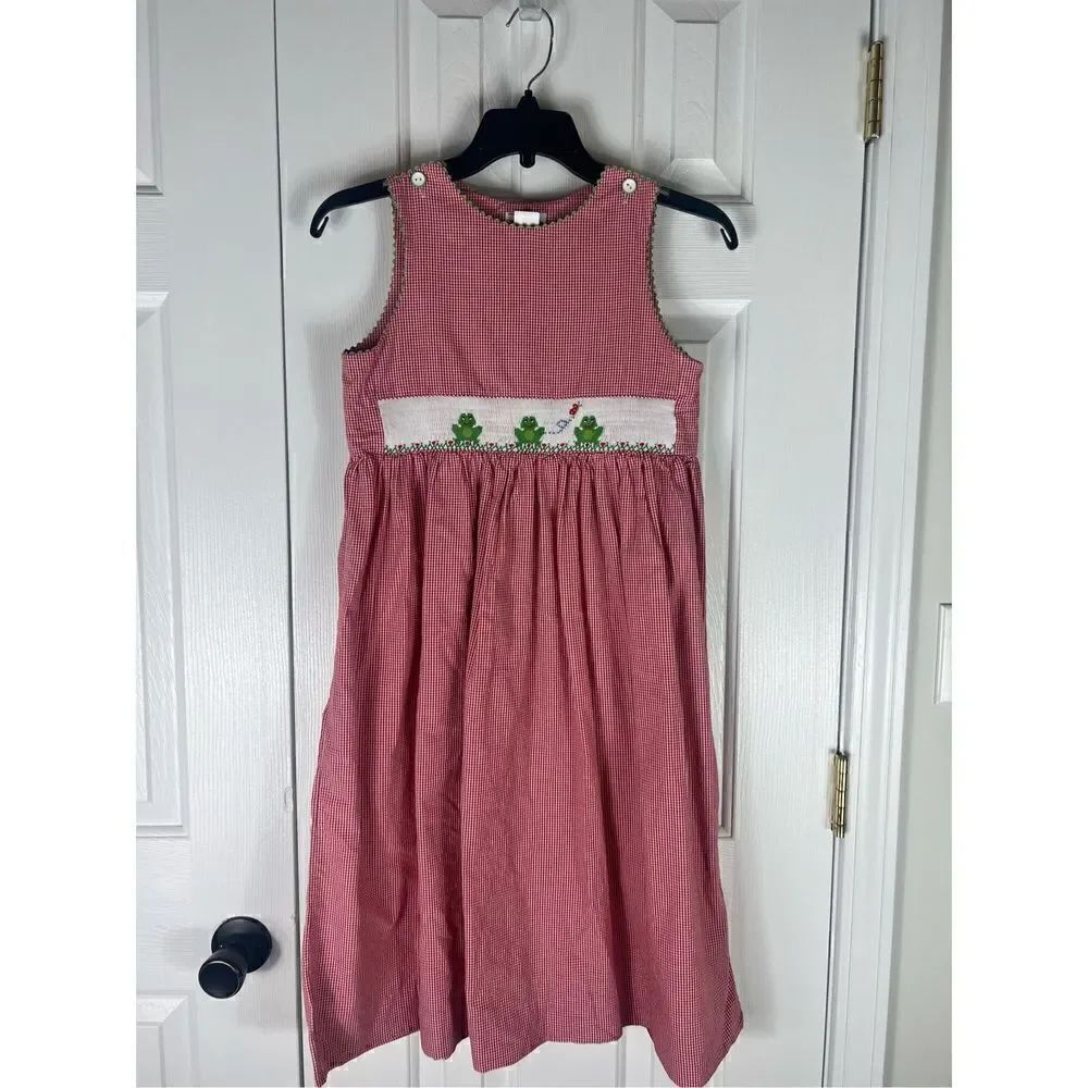 Mother Goose Smcoked Girls Dress Size 10